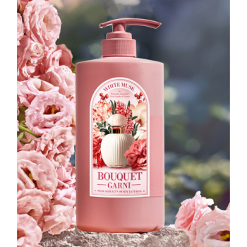 부케가르니 모이스처 바디로션 화이트머스크향, 1L, 1개