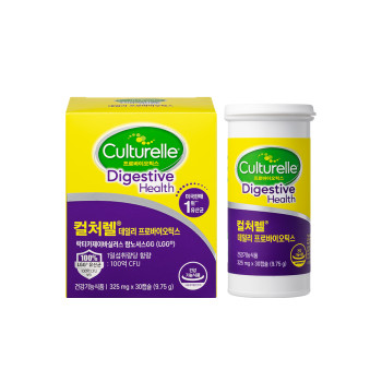 [컬처렐] LGG유산균 데일리 프로바이오틱스 (325mg×30캡슐)