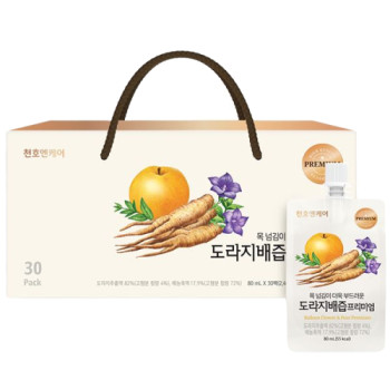 [천호엔케어] 도라지배즙 프리미엄 (80ml×30개입)
