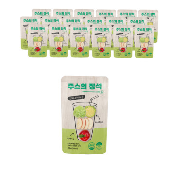 [주스의정석] 사과 양배추즙 실속형 (100ml×90팩)