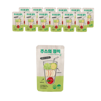[주스의정석] 사과 양배추즙 실속형 (100ml×60팩)