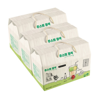 [주스의정석] 사과 양배추즙 (100ml×30팩×3박스)