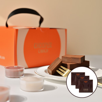 [츄퍼초코] 생초콜릿 선물세트A (오리지널 130g×3개)