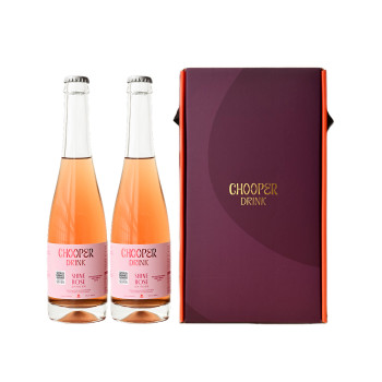 [츄퍼] 무알콜 와인 선물세트A (샤인 로제 375ml×2개)