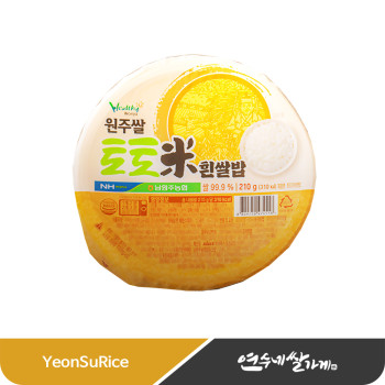 원주쌀 토토미 흰쌀밥 210gX24개 토토미즉석밥 탱글쫀득한 식감 햅쌀
