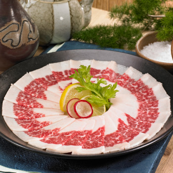 [안동본가] 1++등급 투뿔 한우 차돌 육사시미 300g/600g