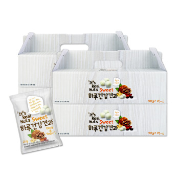 [리얼넛츠] 하루건강견과 오곡초코볼 요거트 25봉/50봉/75봉/100봉