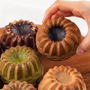 [누리는특가] *600만개 완판 신화* 찹싸루니 글루텐프리 찹쌀 비건빵 버라이어티/다크초코/녹차/시나몬/모카(90g*4구)