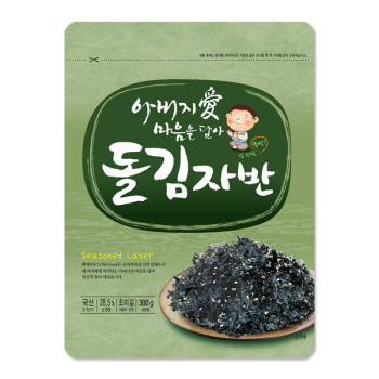[리얼] 돌김자반볶음 300g x 4봉