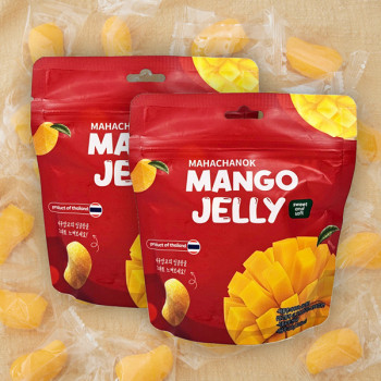 [후르츠팜] 태국 생 망고젤리(개별포장) 100g 3봉/5봉/10봉
