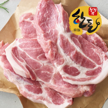 [청정촌] 1등급 한돈 생목살 (구이용/보쌈용) 500g/1kg