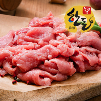 [청정촌] 1등급 한돈 뒷다리살 (불고기용/찌개용) 500g/1kg