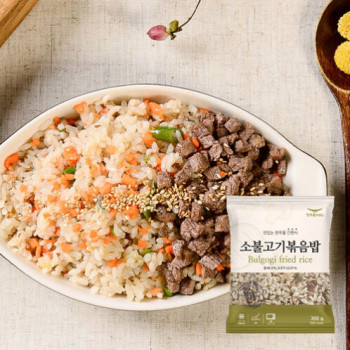 [한우물] 가마솥 직화방식_소불고기 볶음밥 300g*5봉