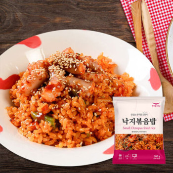 [한우물] 가마솥 직화방식_낙지 볶음밥 300g*5봉
