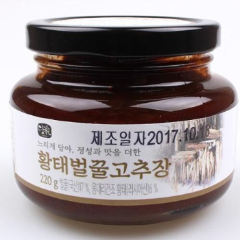 [성가정식품_담가] 황태벌꿀고추장 220g [우리농산물/산지직송]