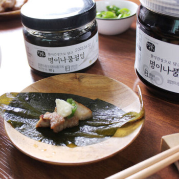 [성가정식품] 명이나물절임 350g(수입산)
