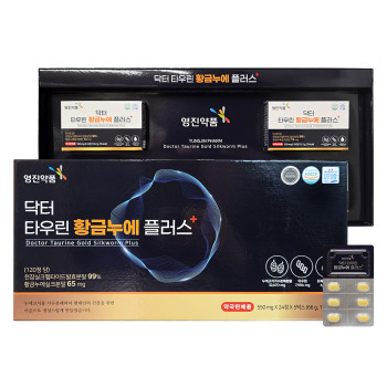 [영진약품] 닥터 타우린 황금누에 플러스 (50mg*120정)