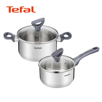 [테팔] 데일리쿡 인덕션 스텐 냄비 편수16+양수18cm