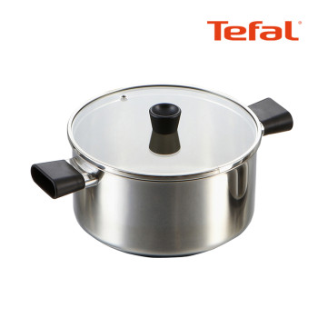 [테팔] 이지그립 스텐냄비 양수24cm