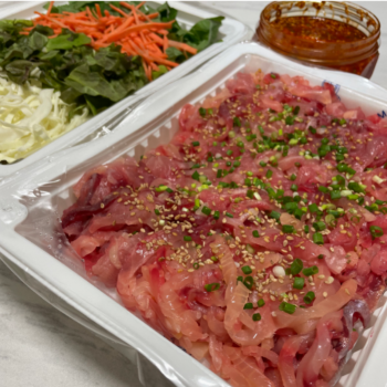 [수생수산] 장관상 받은 전북 김제 송수생 민물 향어회 250g 500g 750g 비빔세트