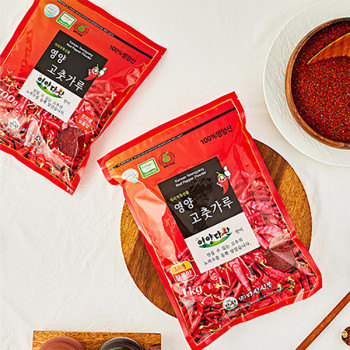 [산들정] 경북 영양 햇 고추가루 (김치용/보통맛) 1kg