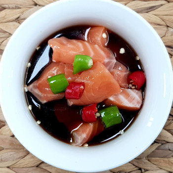 [어선생] 남해 통영 순살 연어장 330g / 30년전통 레시피!