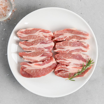 [녹차먹인한돈] 보성녹돈 1등급 가브리살 300g 500g