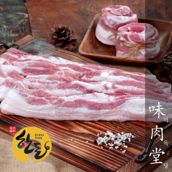 [미육당] 1등급 프리미엄 한돈 삼겹살(구이/보쌈) 500g/1kg
