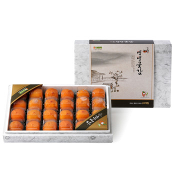 [네이처팜] 청도 생생곶감 반건시 선물세트 24과 (60g x 24과)