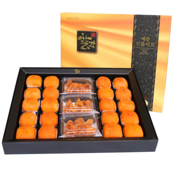 [네이처팜] 청도 예감 혼합 선물세트 (반건시 80gx20과+감말랭이 200gx3개)