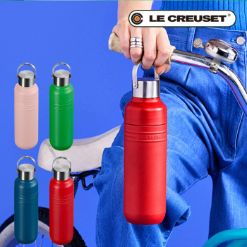 [누리는특가] 르크루제 온더고 텀블러 500ml (쉘핑크/딥틸/레드/밤부그린)