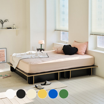 룬드 평상형 무헤드침대 프레임 SS Q 슈퍼싱글 퀸