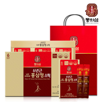 [동의삼] 6년근 VIP 홍삼정스틱 10g x 30포
