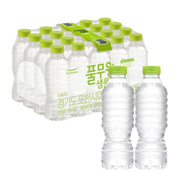 [풀무원] 풀무원샘물 무라벨 330ml x 20개/40개/60개