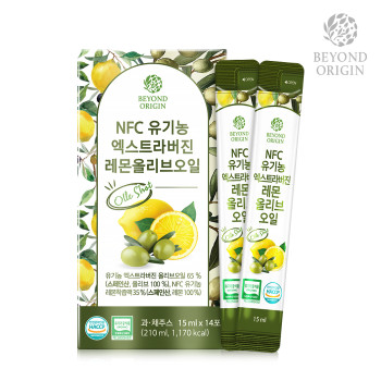[비욘드오리진] NFC 유기농 엑스트라버진 레몬올리브오일 올레샷 14포
