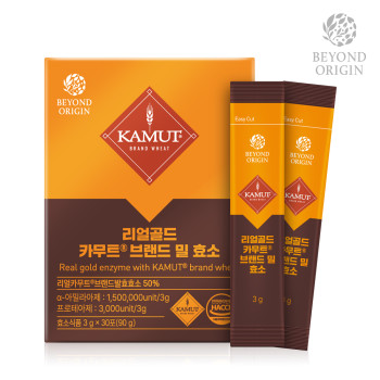 [비욘드오리진] 리얼골드 카무트® 브랜드 밀 효소 3g x 30포