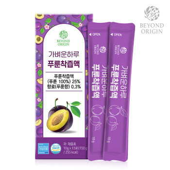[비욘드오리진] 가벼운하루 푸룬 착즙액 10g x 15포