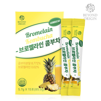 [비욘드오리진] 브로멜라인 콤부차 5g x 15포