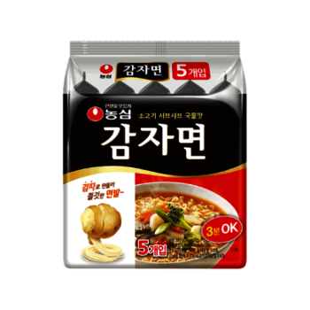 [농심] 감자면 117g X 5개