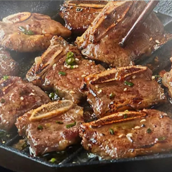 [포천이동갈비] 전통양념 한입 LA갈비 1kg