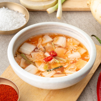 [100% 국내산 재료] 아삭한 전라도 나박물김치 3kg 5kg