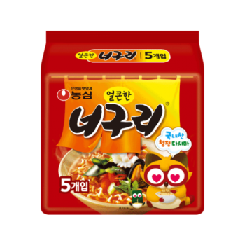 [농심] 너구리 얼큰한맛 X 5개