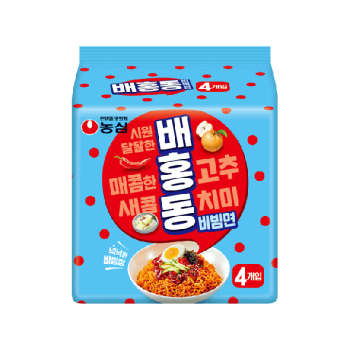 [농심] 배홍동비빔면 X 4개