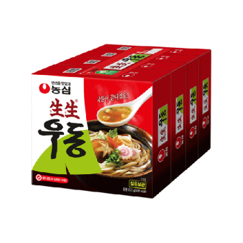 [농심] 생생우동 X 4개