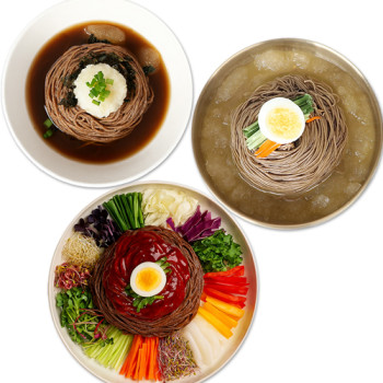 [생명/신선배송]봉평식 메밀소바/메밀냉면/비빔메밀면 6종 택1