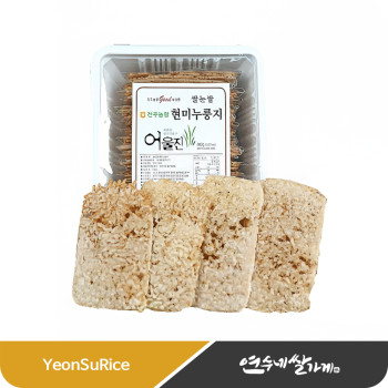 어울진 현미 누룽지 500g 전주농협 쌀눈쌀 현미누룽지