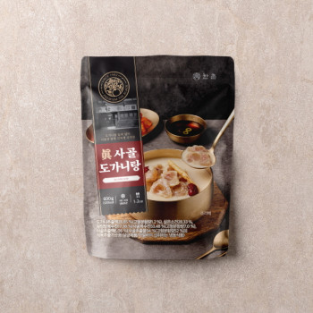 [한촌설렁탕] 더블랙 프리미엄 진 사골도가니탕 600gx3봉