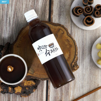 [장수식혜] 맛있는 수정과 500ml (3병 /6병/9병)