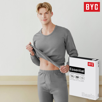 BYC 남성용 순면 에센셜 동내의세트 비와이씨