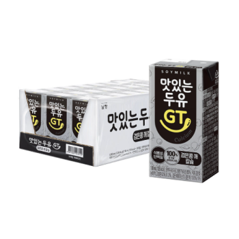 남양유업 맛있는두유 GT 검은콩깨 칼슘 190ml x 24개